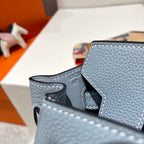 HM BIRKIN 30CM CLOUD BLUE TOGO LEATHER SILVER HARDWARE