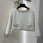 CHANEL BUTTON-BACK DRESS TOP STYLE 286