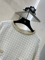 CHANEL BUTTON-BACK DRESS TOP STYLE 286