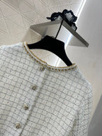 CHANEL BUTTON-BACK DRESS TOP STYLE 286