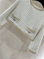 CHANEL BUTTON-BACK DRESS TOP STYLE 286