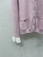 CHANEL WOOL LONG SLEEVE CARDIGAN STYLE 282