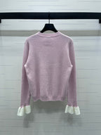 CHANEL WOOL LONG SLEEVE CARDIGAN STYLE 282