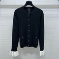 CHANEL WOOL LONG SLEEVE CARDIGAN STYLE 281