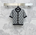 CHANEL KNIT SEQUIN SHORT SLEEVE CARDIGAN STYLE 276