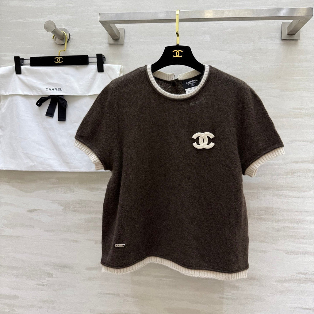 CHANEL SHORT SLEEVE TOP STYLE 263