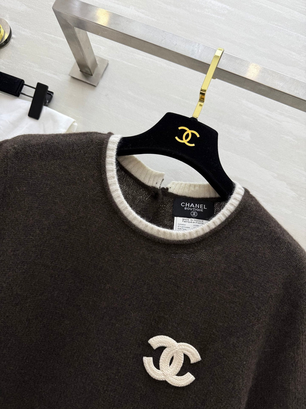 CHANEL SHORT SLEEVE TOP STYLE 263