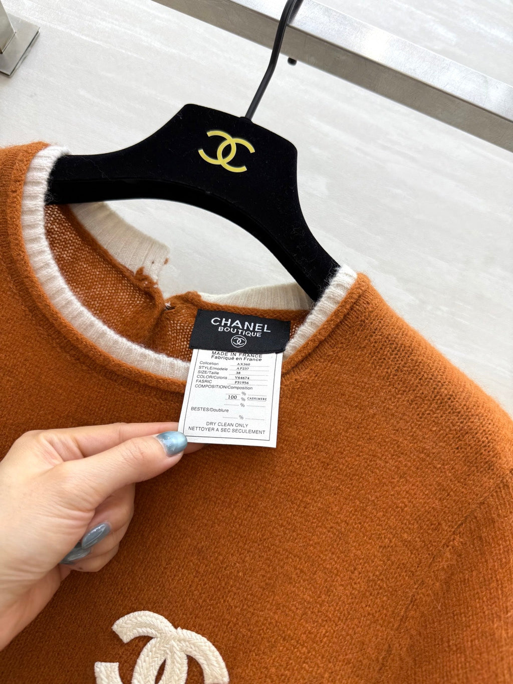 CHANEL SHORT SLEEVE TOP STYLE 262