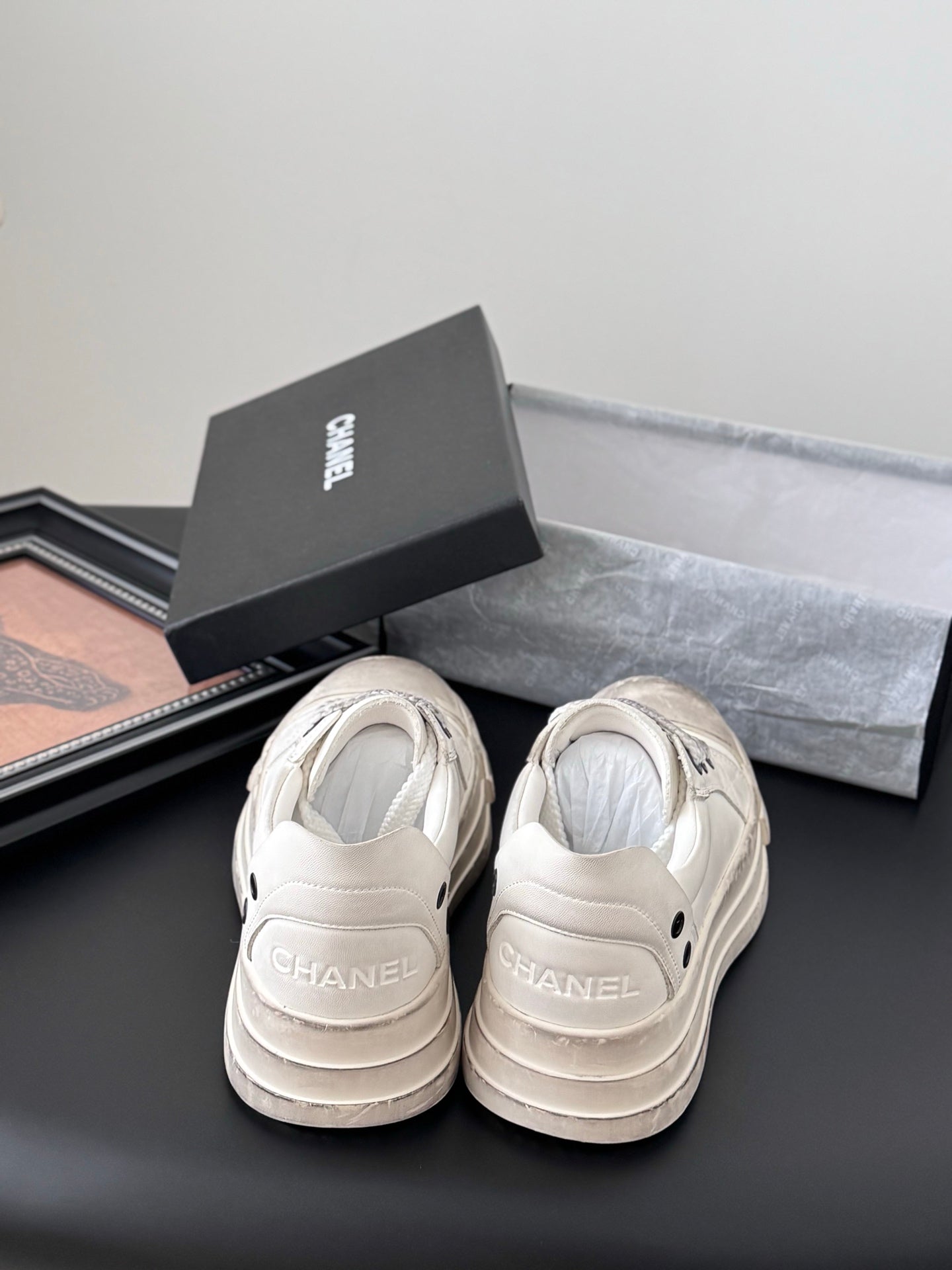 CC 25C New Silver Horn King Sports Sneakers 458680