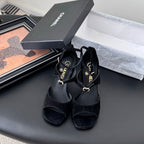 CC 25B Mary Janes 85mm High Heel Black Suede
