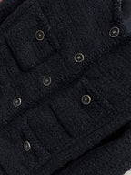 CC 25 Round-Neck Black Tweed Jacket 304703
