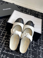 CC 25SS Mary Jane Slippers White Sheepskin 473428