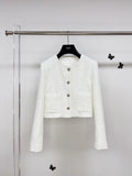 CC 25 Vest Jacket White Cotton 305856