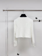 CC 25 Vest Jacket White Cotton 305856