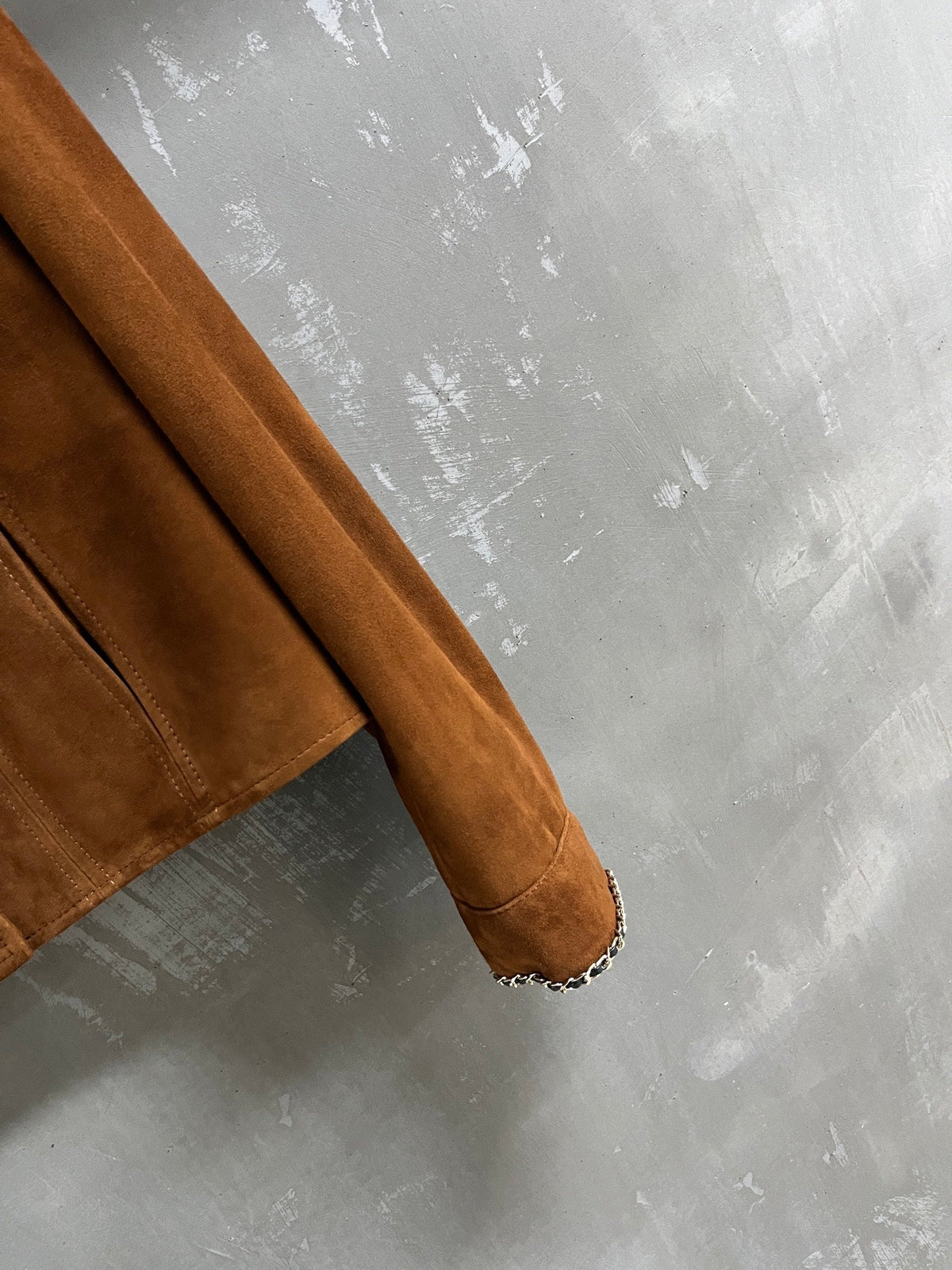 CC 25 Chain Jacket Blend Tan Cashmere
