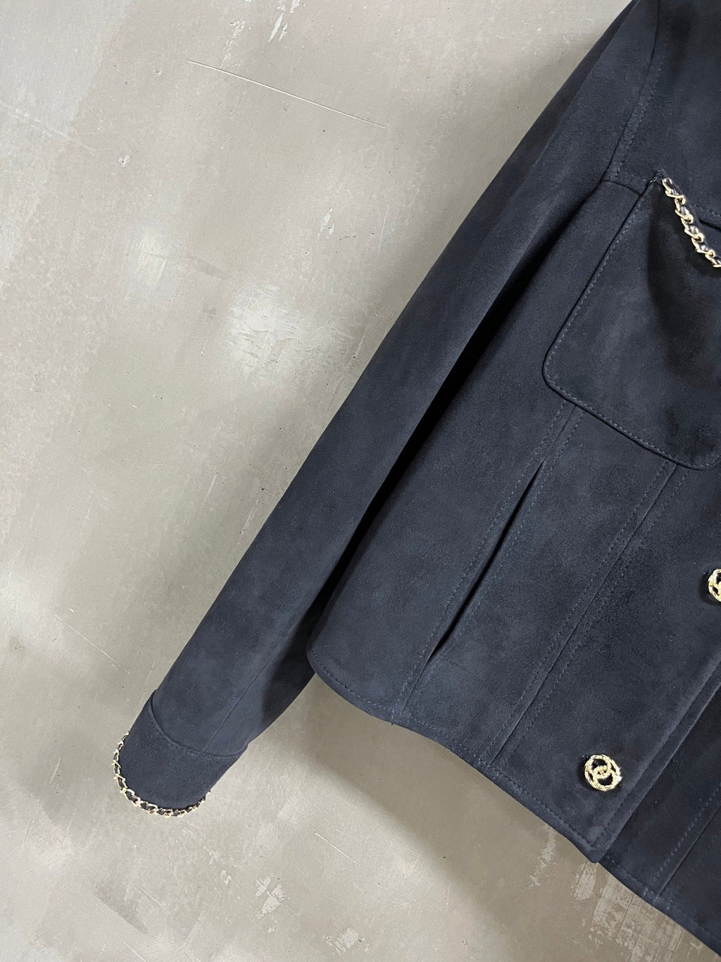 CC 25 Chain Jacket Blend Black Cashmere