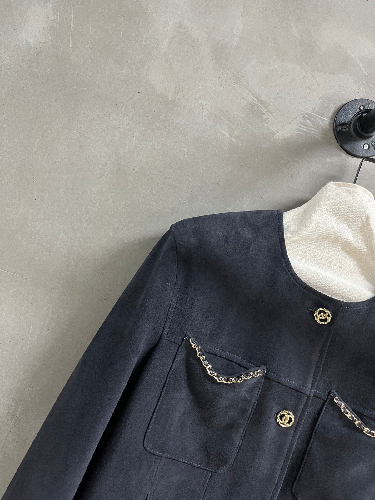 CC 25 Chain Jacket Blend Black Cashmere