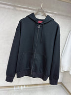 Gucci Allover Printed Zippered Jacquard Jacket 104396