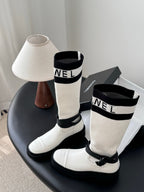 CC 25K High Sock Boots White Flyknit 507998