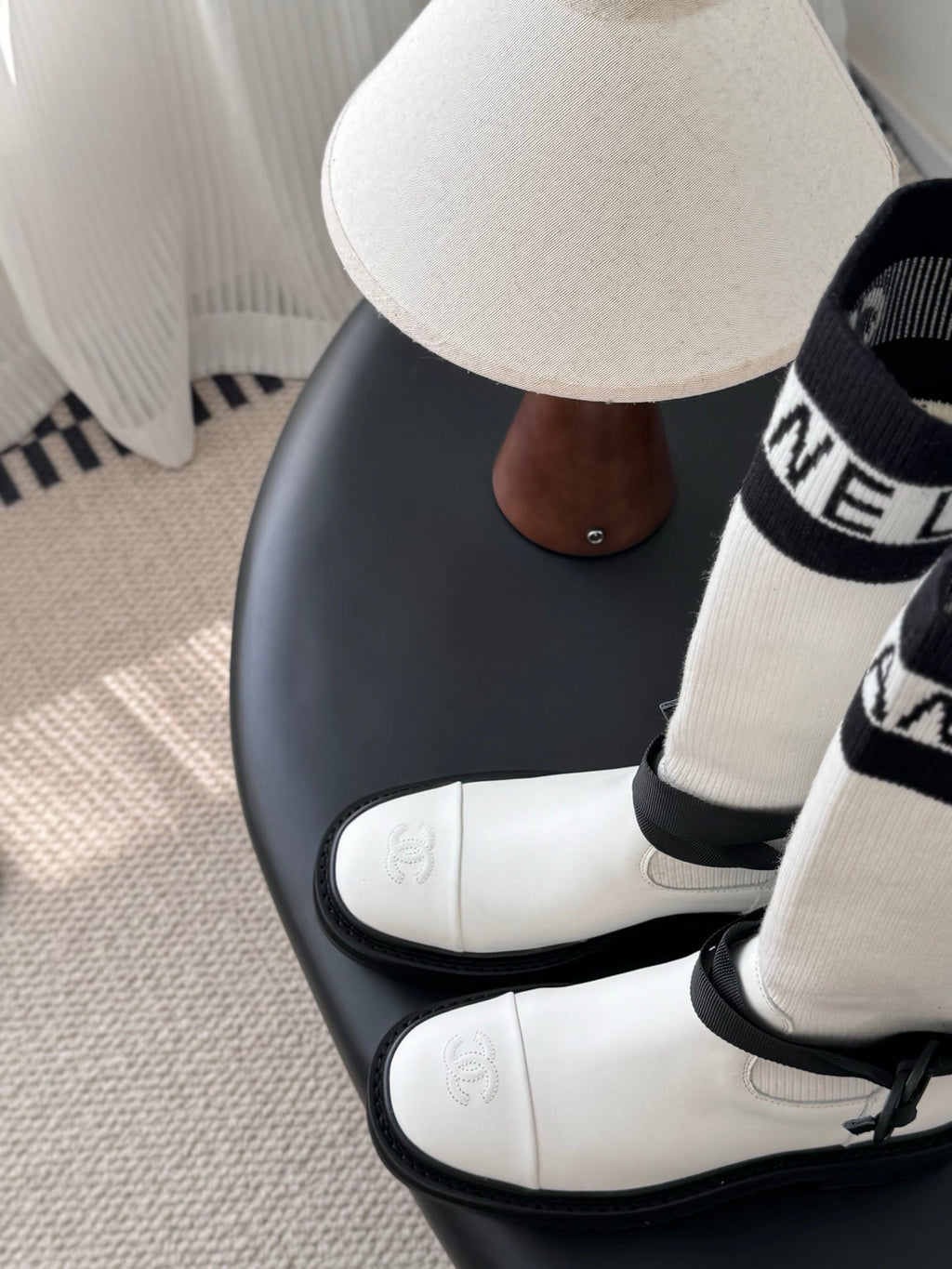 CC 25K High Sock Boots White Flyknit 507998