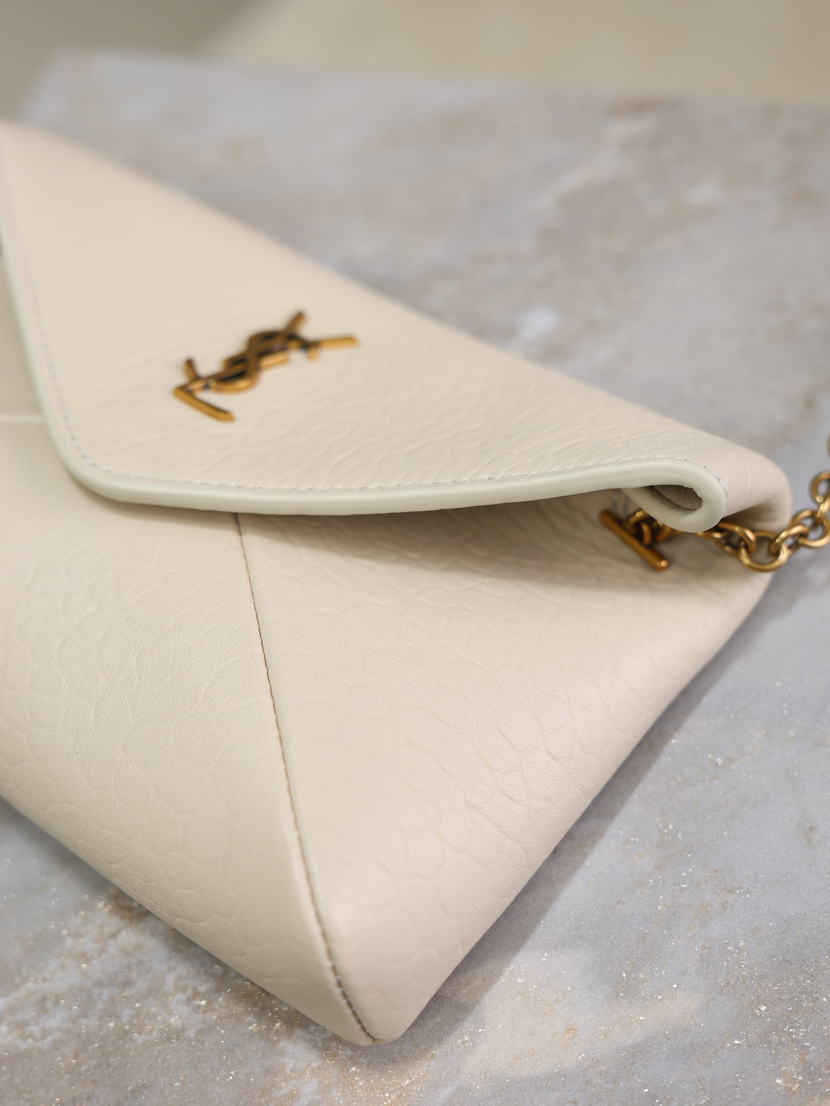 Cassandre Mini Bag 19cm Cream Lambskin GHW