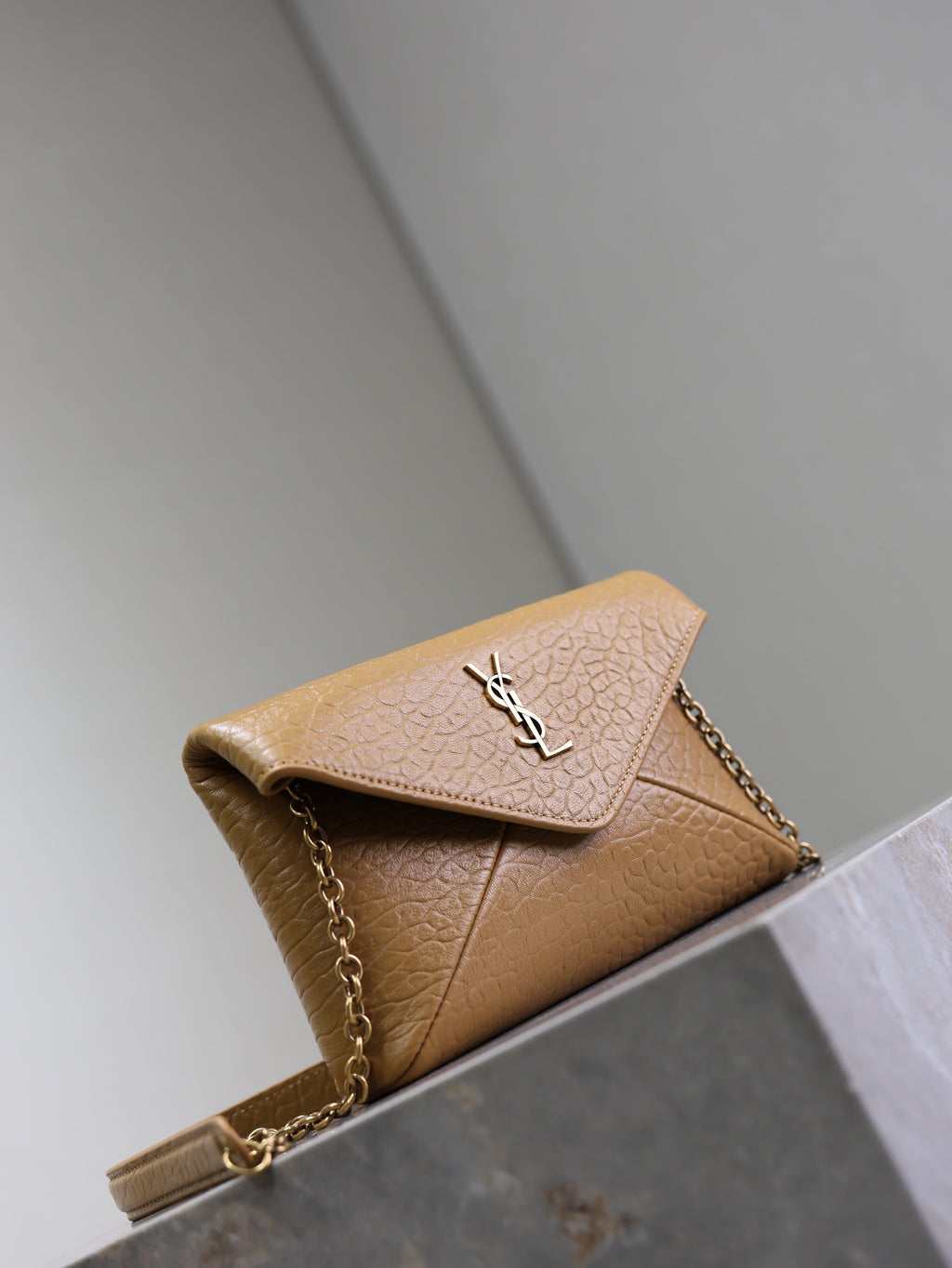 Cassandre Mini Bag 19cm Light Beige Lambskin GHW