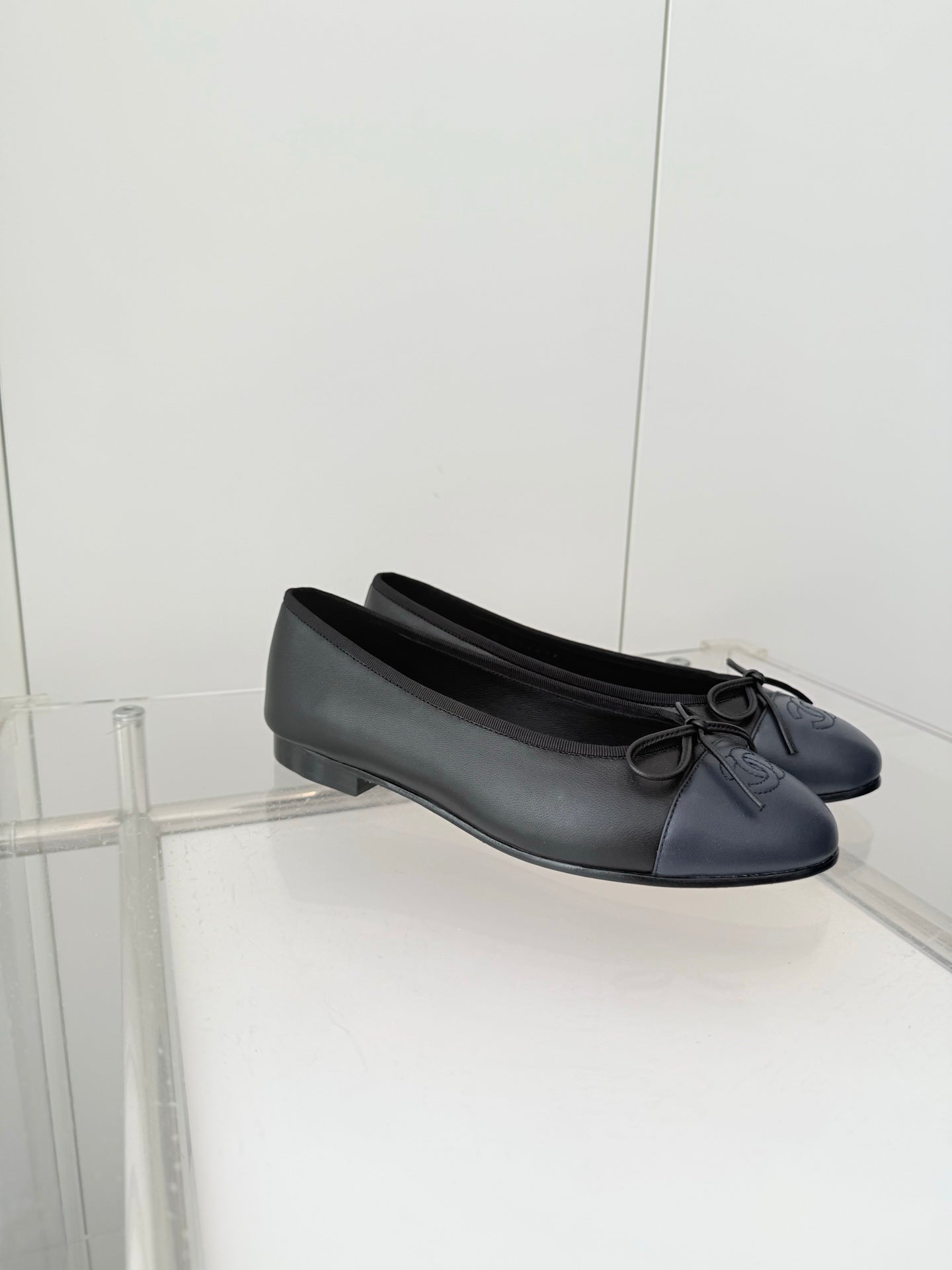 ballet flats black lambskin 566817
