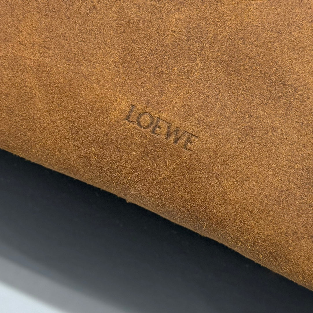 Loewe Flamenco BackPack 36 Brown Suede 274692