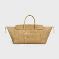 Celine New Luggage 36 Brown Suede