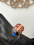 Chanel   Crocodile-embossed Black Clutch Bag Cowhide 275840