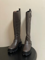 HM JAIME BOOT IN DARK BROWN CALFSKIN