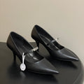 HM 26 Majeste 60 Pump Black in Calfskin 593830