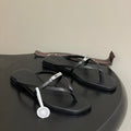HM Miss Sandal Black in Calfskin 593826