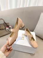 CD Mary Jane High Heels 40 Beige in Patent leather 598180