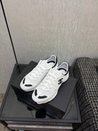 Chanel 26 Quilted Classic Sneaker White in Lambskin 602472