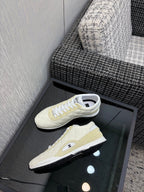 Chanel 26 Quilted Sneaker Beige in Lambskin 602469