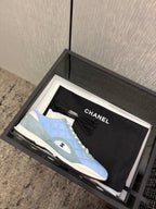 Chanel 26 Quilted Sneaker Blue in Lambskin 602468