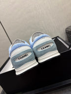 Chanel 26 Quilted Sneaker Blue in Lambskin 602468