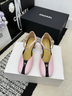 Chanel Classic Mary Janes Pink in Patent Leather 602167