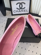 CC Ballet Flats Pink in Cowhide 611701