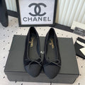 CC Ballet Flats Black in Sheepskin 611693