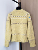 CHANEL LONG-SLEEVE SHIRT LIGHT YELLOW 88240