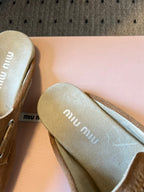 Miu Miu 26SS Mules Brown in Fluffing Fur 614562