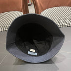 Prada 25 Bucket Hat Navy Blue in Canvas 122133