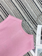 Chanel Vest Pink in Cashmere 133566