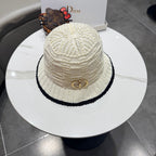 Dior Bucket Hat White in Mesh 192313