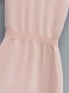 Hermes Pink Knit Dress 106014
