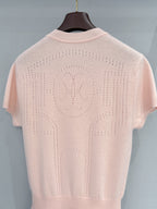 Hermes Pink Knit Dress 106014