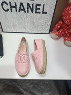 Chanel Espadrilles Pink in Cowhide 684838