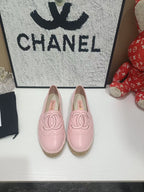 Chanel Espadrilles Pink in Cowhide 684838